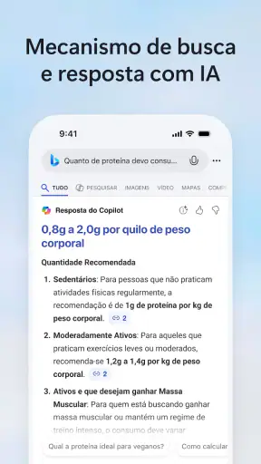 Microsoft Bing Pesquisa screenshot