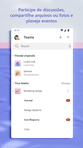 Microsoft Teams screenshot