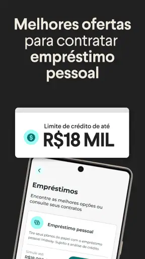 Midway: Conta, Cartão, Pix e + screenshot