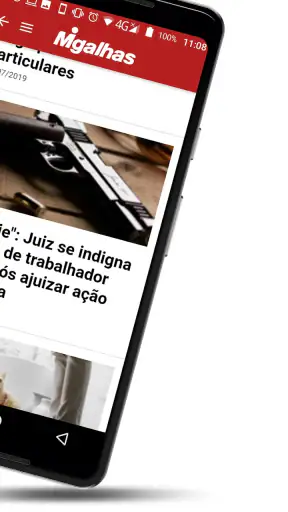 Migalhas screenshot