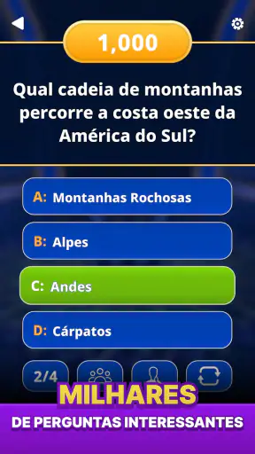 Milionário 2026 - Quiz screenshot