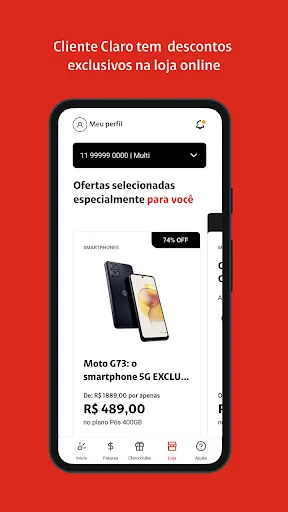 Minha Claro screenshot