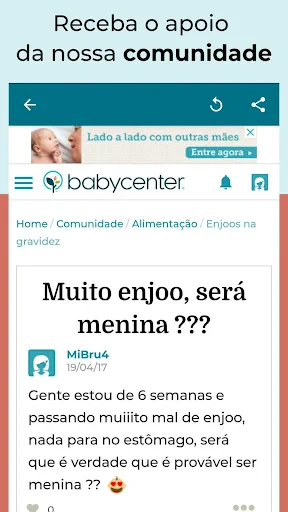 Minha gravidez e meu bebê hoje screenshot