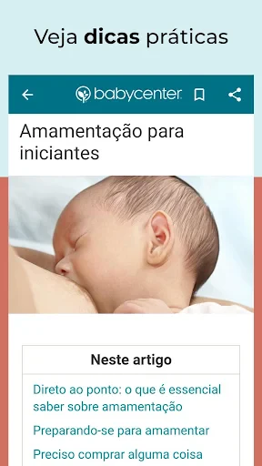 Minha gravidez e meu bebê hoje screenshot