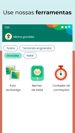Minha gravidez e meu bebê hoje screenshot