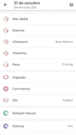 Minha Gravidez por Paula screenshot