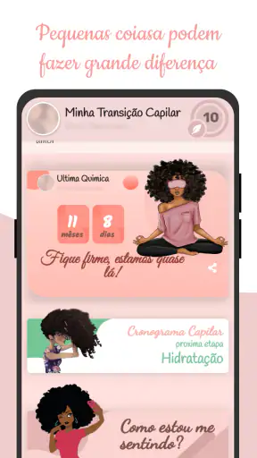 Minha Transição Capilar screenshot