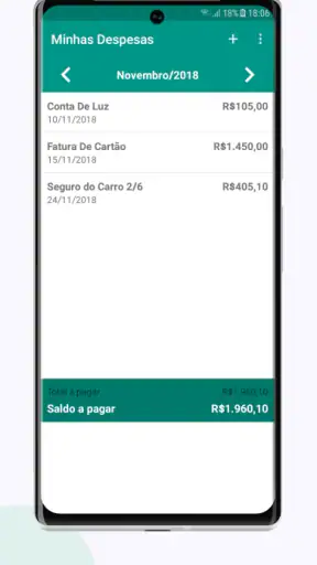 Minhas Despesas screenshot