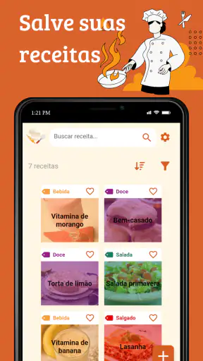 Minhas Receitas screenshot