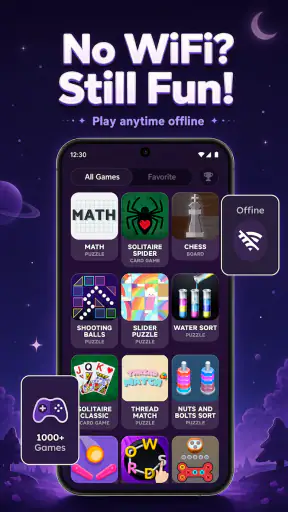 Minijogos sem Wi-Fi-SeaGame screenshot