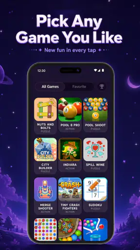Minijogos sem Wi-Fi-SeaGame screenshot