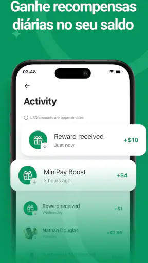 MiniPay - Enviar Internacional screenshot