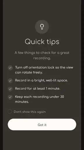 Minute Data screenshot