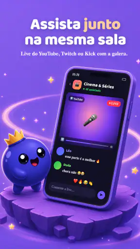 Mirtilu: Comunidade & Batepapo screenshot