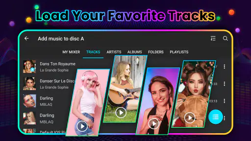 Misturador de música para DJ screenshot