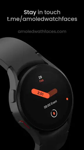 MNML Analog: Watch face screenshot