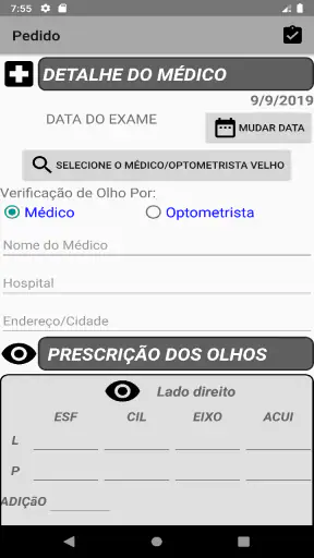 Mobi Optical - Gestão Clientes screenshot