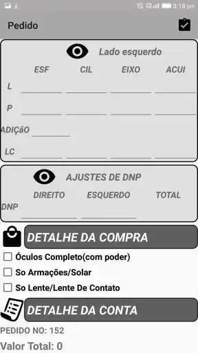 Mobi Optical - Gestão Clientes screenshot
