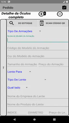 Mobi Optical - Gestão Clientes screenshot