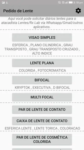 Mobi Optical - Gestão Clientes screenshot