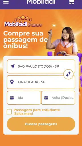 Mobifácil: Passagens de ônibus screenshot