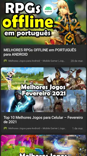 Mobile Gamer Notícias de Jogos screenshot