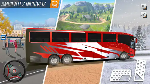 Modern Bus: Jogo de Estacionar screenshot