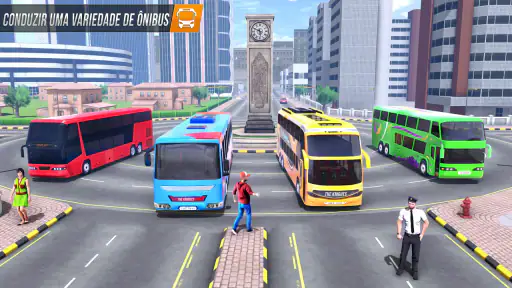 Modern Bus: Jogo de Estacionar screenshot