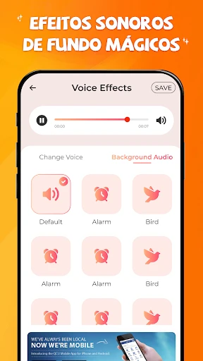 Modificador de Voz com Efeitos screenshot