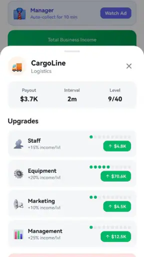 Money Tycoon Profit Tap screenshot