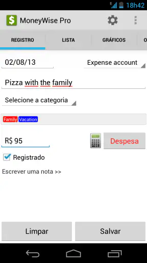 MoneyWise Pro screenshot