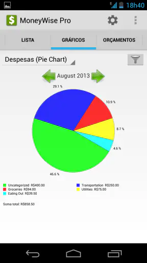MoneyWise Pro screenshot