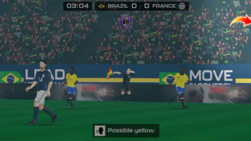 Motion Soccer: Árbitro screenshot