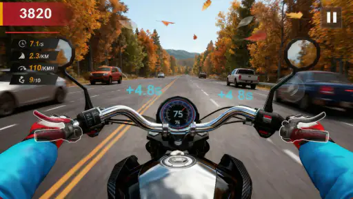 Moto Rider: Corrida na Estrada screenshot