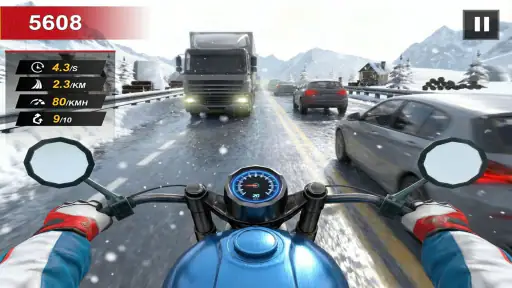 Moto Rider: Corrida na Estrada screenshot