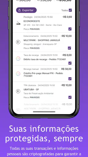 Move Mais: pedágio, free flow+ screenshot