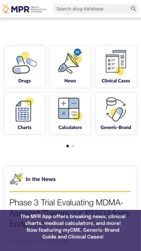 MPR Drug and Medical Guide screenshot