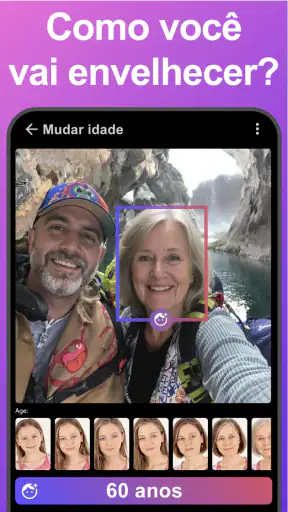 Mudar Idade - Future Face AI screenshot
