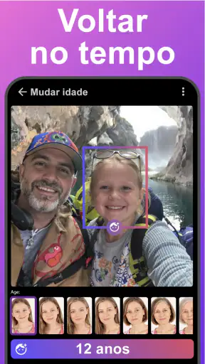 Mudar Idade - Future Face AI screenshot