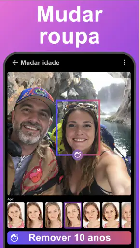 Mudar Idade - Future Face AI screenshot