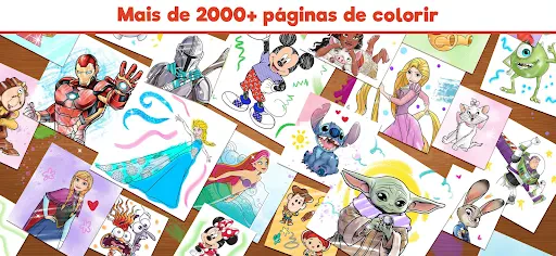 Mundo Colorido da Disney screenshot