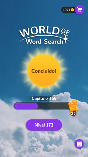 Mundo de Caça-Palavras screenshot