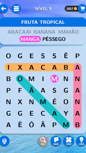 Mundo de Caça-Palavras screenshot