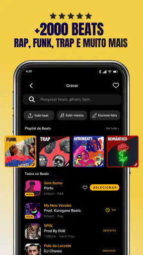 Murb: Grave Rap, Funk e Mais screenshot
