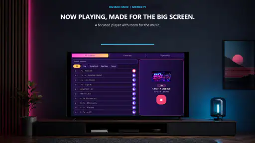Música 80s rádio Pro screenshot