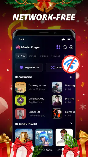 Música Offline Player App screenshot
