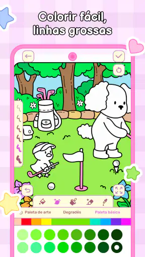 My Cute Friends: Livro Colorir screenshot