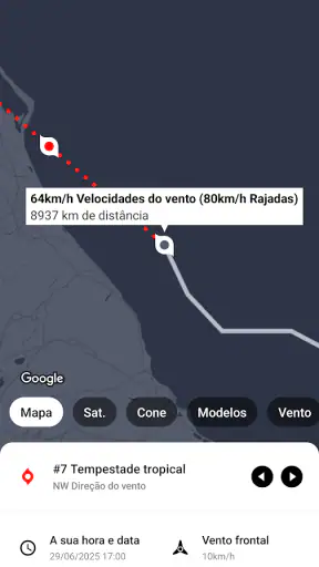 My Hurricane Tracker screenshot