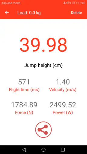 My Jump 2: Measure your jump screenshot