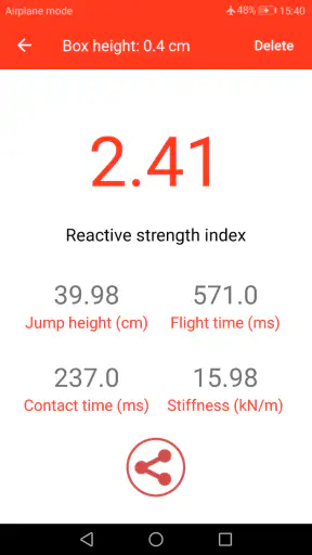 My Jump 2: Measure your jump screenshot